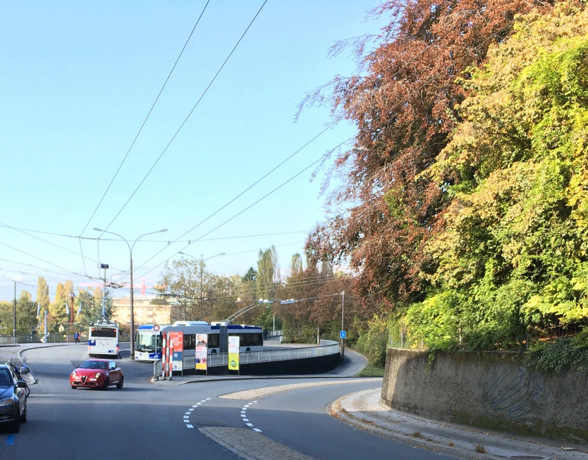 Lausanne: Avenue de Montoie mise en sens unique