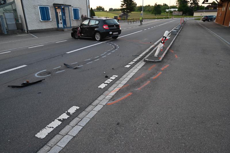 Wittenbach: Ohne Führerausweis Unfall verursacht