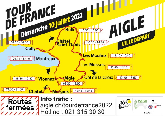 Tour de France 2022: Das Dispositiv «Öffentliche Sicherheit» für die beiden Etappen auf Schweizer Boden steht bereit