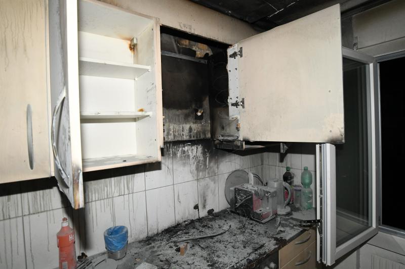 Oberuzwil: Küchenbrand in Wohnung
