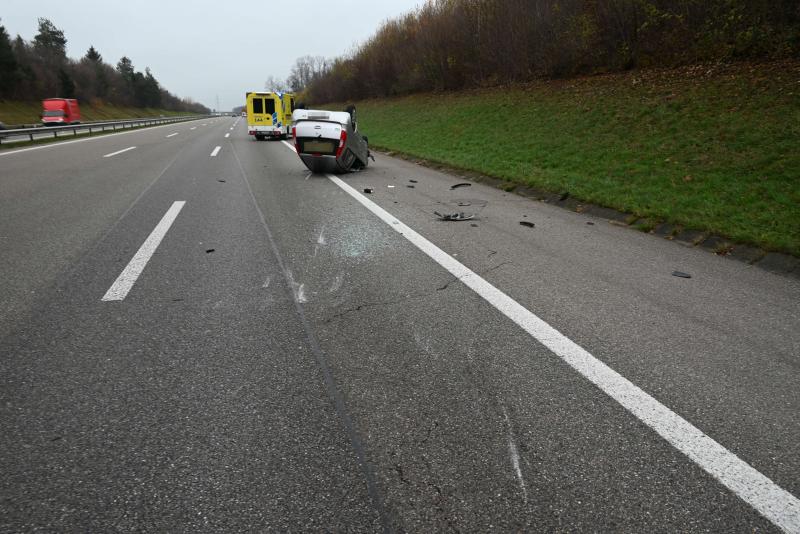 Oberbüren: Unfall auf der Autobahn A1