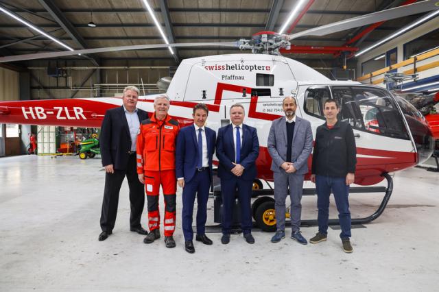 Swiss Helicopter und Rega investieren in die Ausbildung von Helikopterpiloten