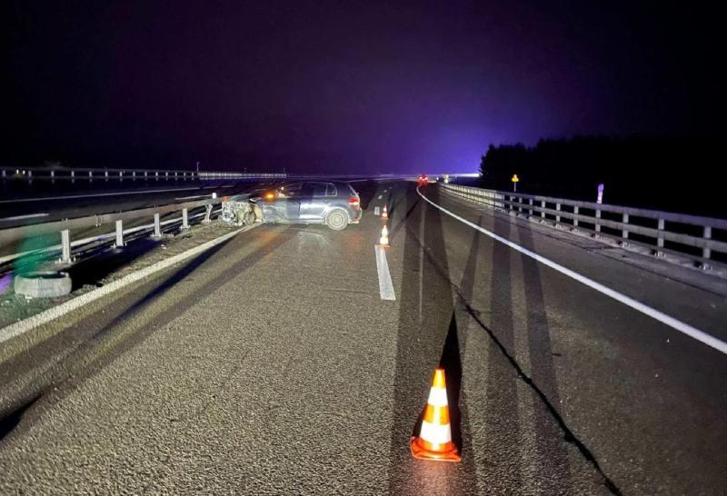 A12 / Le Bry : Unfall infolge Sekundenschlafs